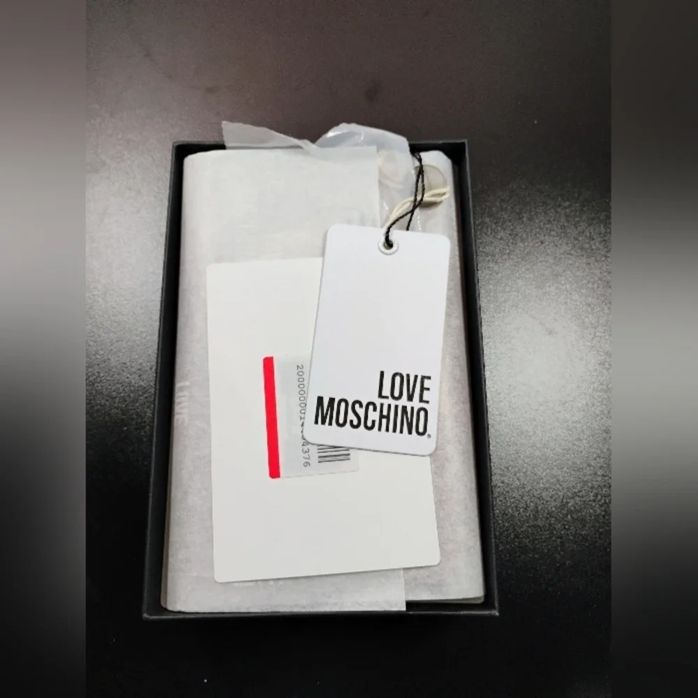 Love Moschino Gold Wallet Sand Beige NWT